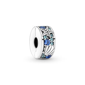Pandora Moments Tropischer Seestern & Muschel Clip-Charm