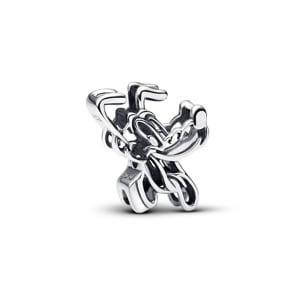 Pandora Moments x Disney Pluto offen gearbeiteter Charm 925 Silber