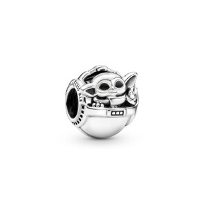 Pandora Moments x Star Wars, Grogu™ & Krippe Charm