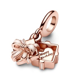 Pandora Rose Moments Aufklappbares Geburtstagsgeschenk Charm-Anhänger