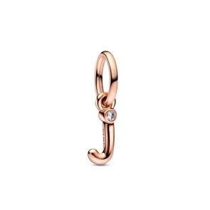 Pandora Rose Moments Charm Pendant Alphabet Lettre j