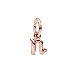Pandora Rose Moments Buchstabe n Handschrift Charm-Anhänger