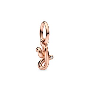 Pandora Rose Moments Buchstabe y Handschrift Charm-Anhänger