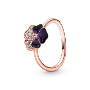 Pandora Rose Moments Bague Pensée Violet Foncé