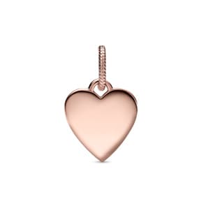 Pandora Rose Herz Charm-Anhänger