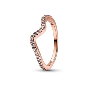 Pandora Rose Timeless Funkelnde Welle Ring