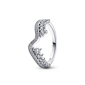 Pandora Timeless Funkelnde Asymmetrische Wellen Ring