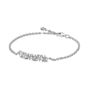 Pandora Timeless Funkelnde Endlos-Herzen Kettenarmband
