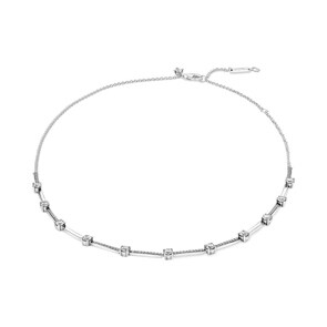 Pandora Timeless Collier Barres Pavées Scintillant
