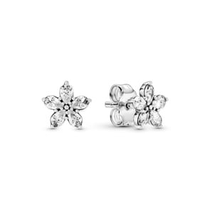 Pandora Timeless Clous d'Oreilles Flocon de Neige Scintillant