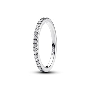 Pandora Timeless Funkelnder Band-Ring 925 Silber 