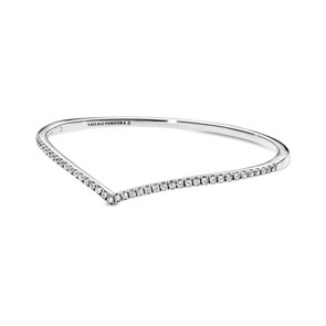 Pandora Timeless Bracelet Jonc Chevron Scintillant