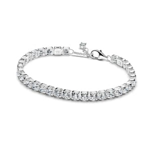 Pandora Timeless Funkelndes aussdrucksstarkes Tennisarmband 925 Silber