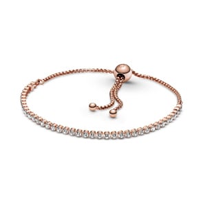 Pandora Rose Timeless Sparkling Slider Tennis Bracelet