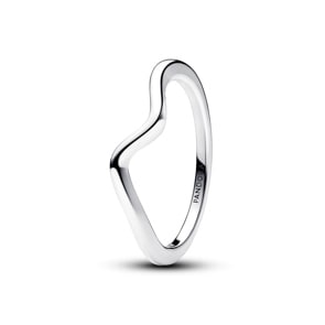 Pandora Timeless Polierte Welle Ring 925 Silber