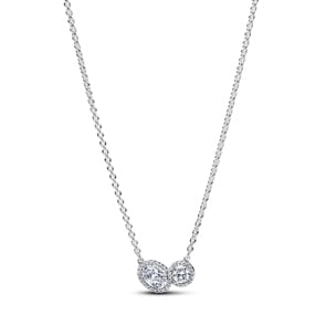 Pandora Timeless Collier Halo Embrace 925 Argent 