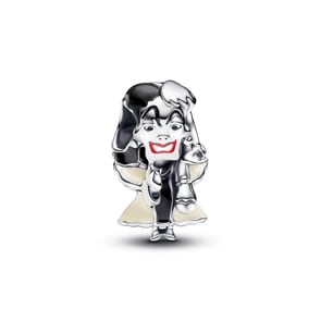 Pandora Moments x Disney Villains Cruella De Vil Charm 925 Silber