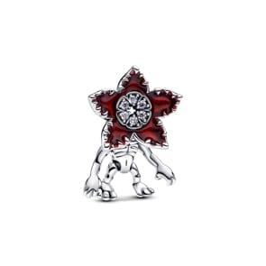 Pandora Moments x Stranger Things Beweglicher Demogorgon Charm 925 Silber