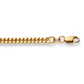 Panzerarmband 750/18 K Gelbgold 3.5mm 19cm