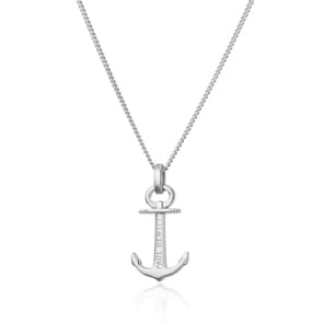 Paul Hewitt 925 Silver Anchor Spirit Necklace