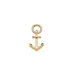 Paul Hewitt Charm Anchor Marinium Ocean Steel Gold