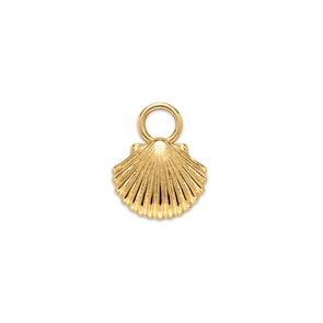 Paul Hewitt Charm Scallop Marinium Ocean Steel Gold