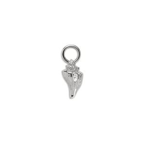 Paul Hewitt Charm Sea Shell Marinium Ocean Steel Silbrig