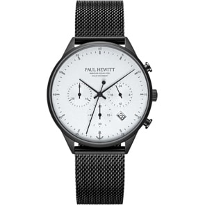 Paul Hewitt Chrono Marinium Ocean Steel Black Ø 42