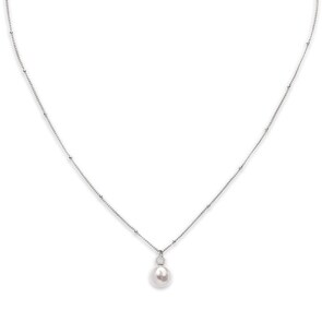 Paul Hewitt Halskette Ocean Pearl Marinium Steel Silber