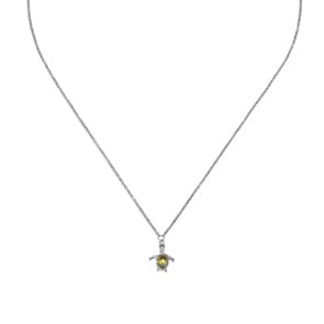 Paul Hewitt Halskette Turtle Marinium Ocean Steel Silbrig