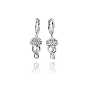 Paul Hewitt Jellyfish Hoops Marinium Ocean Steel Silbrig
