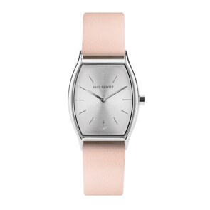 Paul Hewitt Modern Edge Line Silver Sunray Leather Nude Ø 30