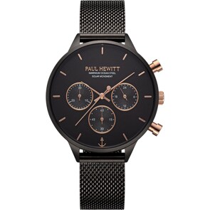 Paul Hewitt Oceanpulse Marinium Steel Black Ø 39