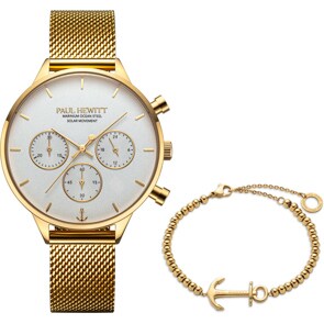 Paul Hewitt Oceanpulse Marinium Steel Gold Set Ø 39