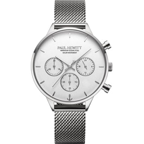 Paul Hewitt Oceanpulse Marinium Steel Silver Ø 39