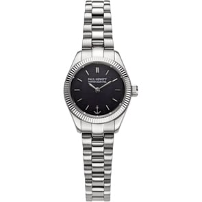 Paul Hewitt Petit Soleil Round Marinium Ocean Steel Gold Ø 25 Silbrig / Schwarz