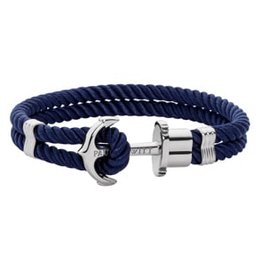 Paul Hewitt Phrep Ankerarmband Marinium Nylon Navy Blue