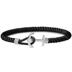 Paul Hewitt Phrep Lite Anchor Bracelet Nylon Black