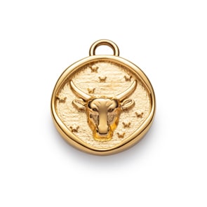 Paul Hewitt Taurus Charm Goldig
