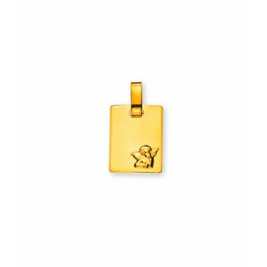 Plaquette or jaune 750/18 ct, Ange