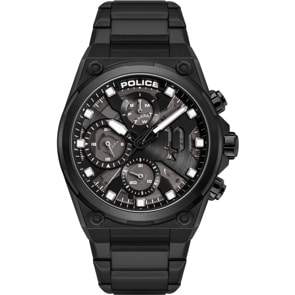 Police Airflow Day Date Schwarz
