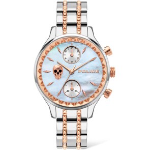 Police Banff Chrono Bicolore / Nacre Blanche