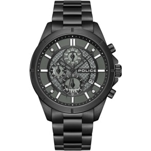 Police Burbank Chronograph Schwarz