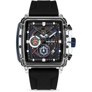 Police Clout Chronograph Schwarz