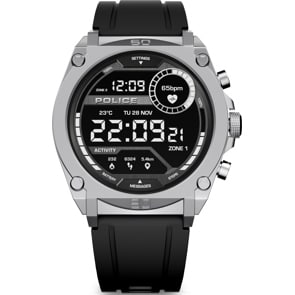 Police Freedom Of Time MyAvatar Smartwatch Silbrig / Schwarz