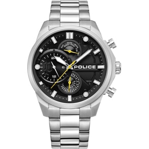 Police Reactor Day-Date Silvery / Grey