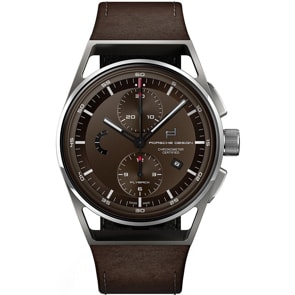 Porsche Design 1919 Chronotimer Flyback Brown & Leather