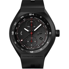 Porsche Design Monobloc Actuator 24H-Chronotimer Black & Rubber