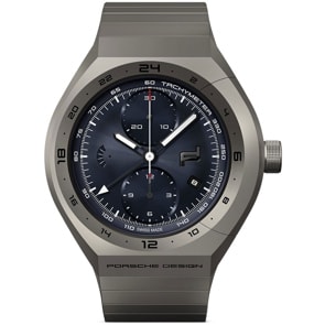 Porsche Design Monobloc Actuator GMT-Chronotimer Titanium Blue