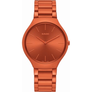Rado True Thinline Le Corbusier Powerful Orange 4320S Limited Edition
